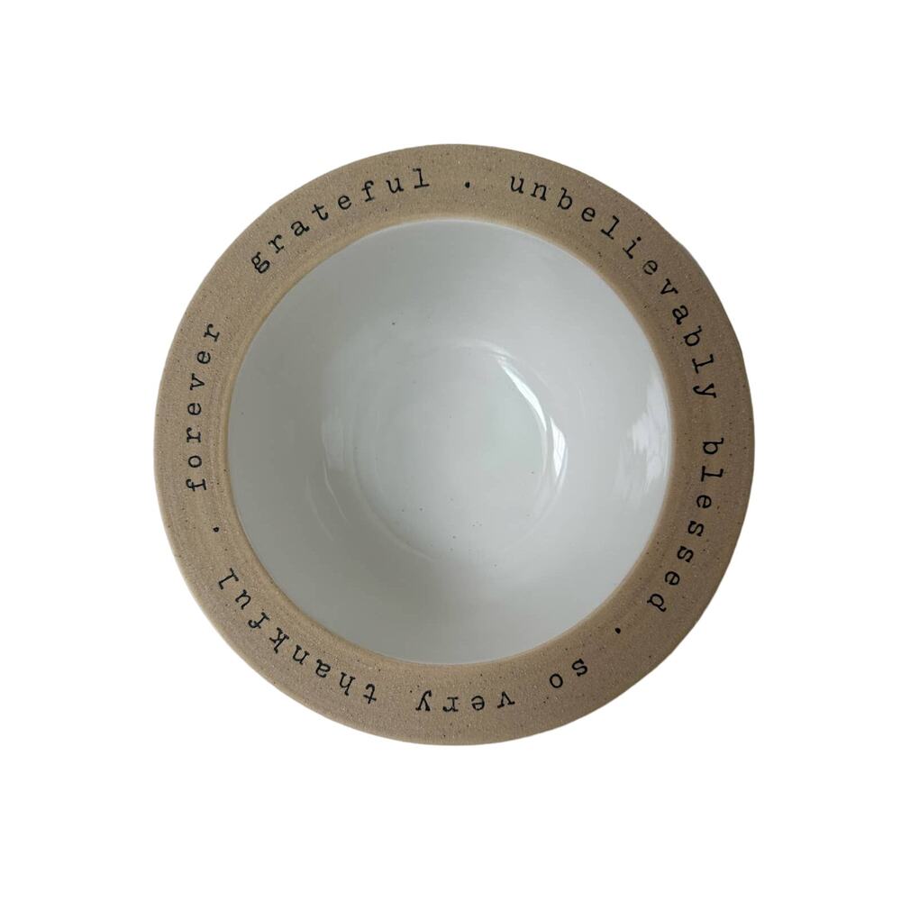 Thankful Bowl Set by Mudpie, Thanksgiving Memories